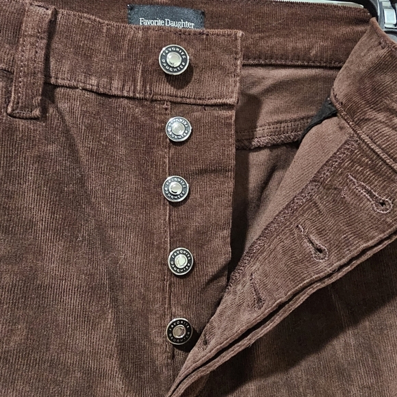 FAVORITE DAUGHTER The Valentina Super High Waist Flare Corduroy Jeans - Picture 6 of 8